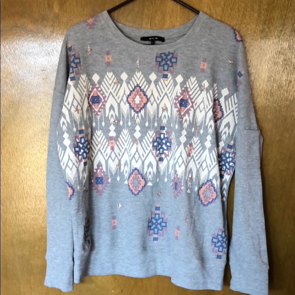 Miss Me long sleeve shirt